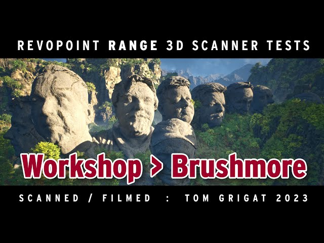 From Workshop to 3D Virtual Monument: Scanning friends with Revopoint RANGE 3D Scanner