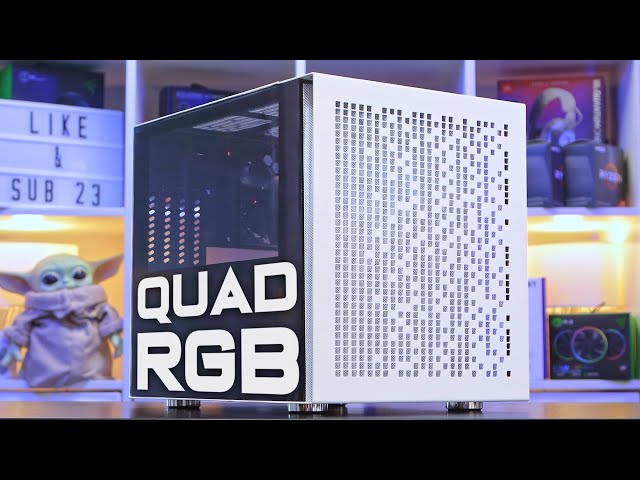 Tecware Quad RGB - Mini Cube Case - Unboxing & Overview! [4K]