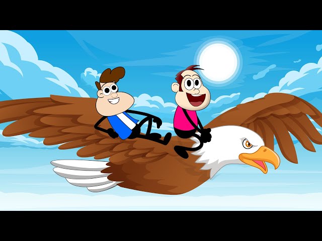 What if Eagles became our Best Friends? + more videos | #aumsum #kids #children #education #whatif