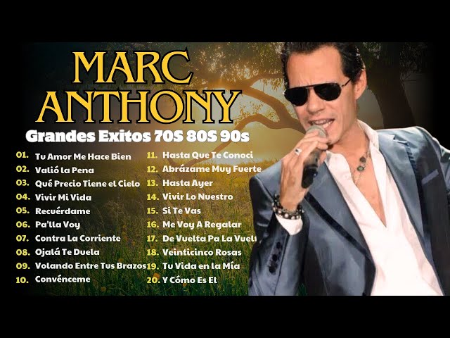 Marc Anthony Mix Éxitos Salsa Romantica Lo Mas Nuevo 2024 ~ Lo Mejor Canciones De Marc Anthony