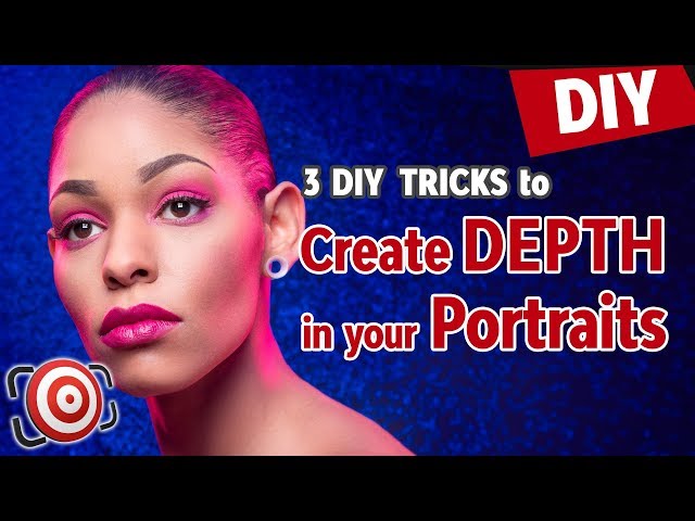 3 DIY PHOTOGRAPHY TIPS to Create Depth in Studio Portrait Photography