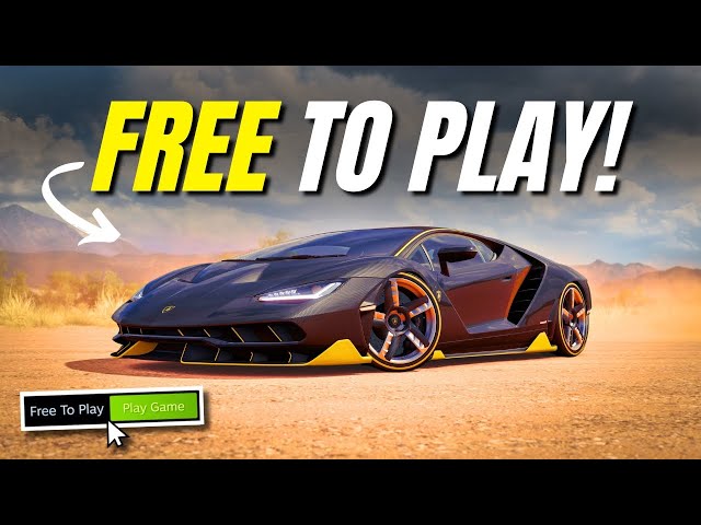 Top 5 FREE Racing Games Like Forza Horizon 5 (PC)