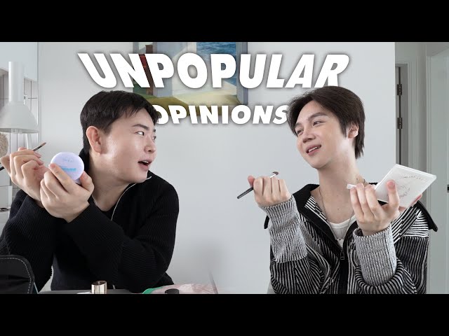 Reacting to your unpopular opinions (kpop, plastic surgery, makeup, fashion, etc)
