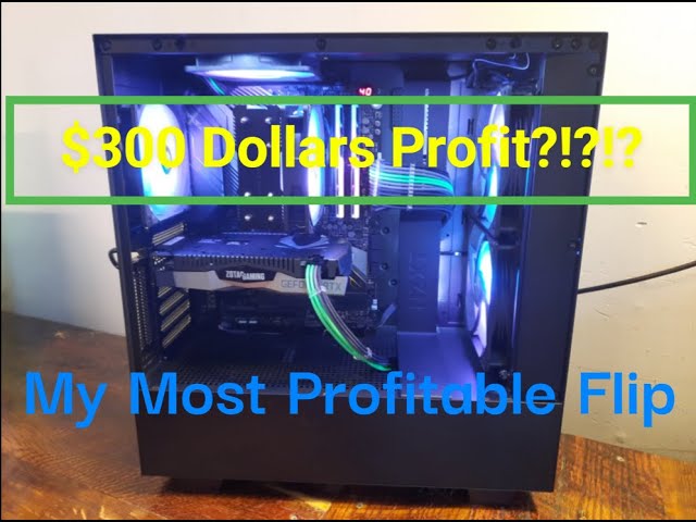 Flippin' PC's for Profit - Episode 8! My most profitable and my fastest flip yet.
