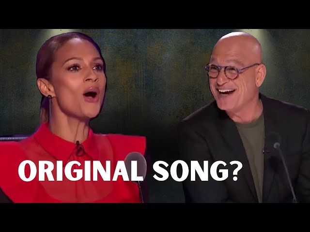 "ORIGINAL SONG" from the KID? How Amazing!!!!  [agt and bgt]