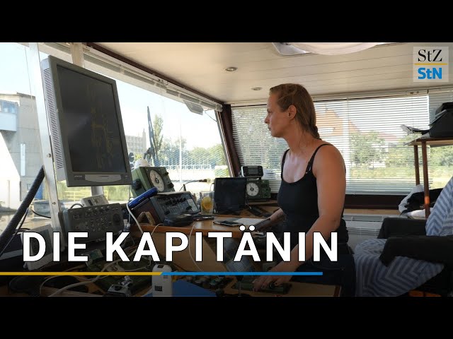 60 Jahre Stuttgarter Hafen: Unterwegs mit Kapitänin Claudia Hein