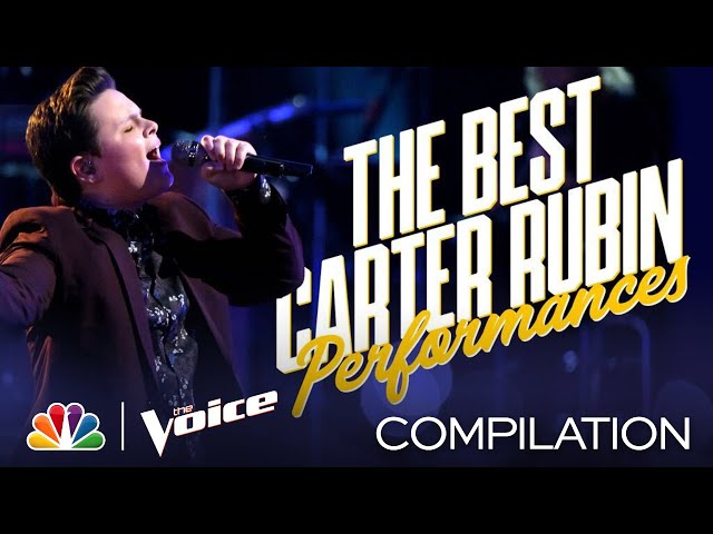 The Best of Voice Champion Carter Rubin's Performances - The Voice 2020