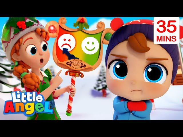 Naughty or Nice (Christmas Song) + More  Little Angel Kids Songs & Nursery Rhymes
