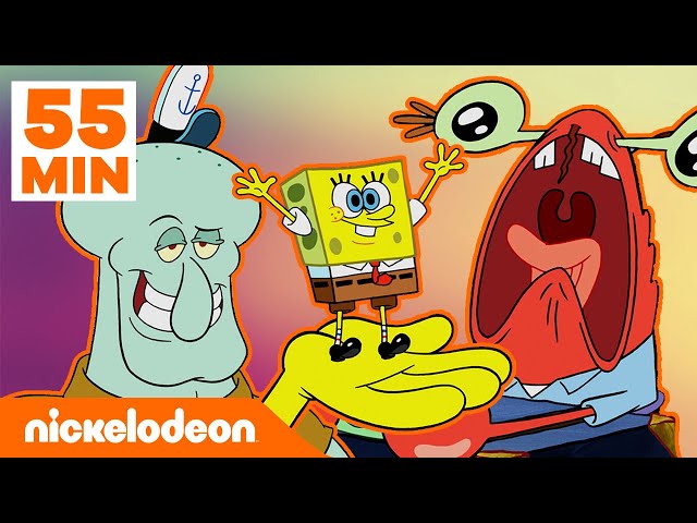 SpongeBob | GODZINA najlepszych scen z 11 sezonu SpongeBoba – Część 2 | Nickelodeon Polska