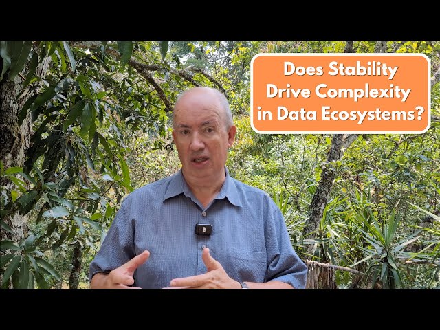 Does Stability Drive Complexity in Data Ecosystems?