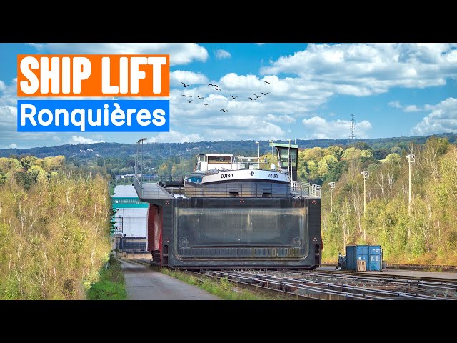 Pulling a Ship up a Hill: The Inclined Plane of Ronquières