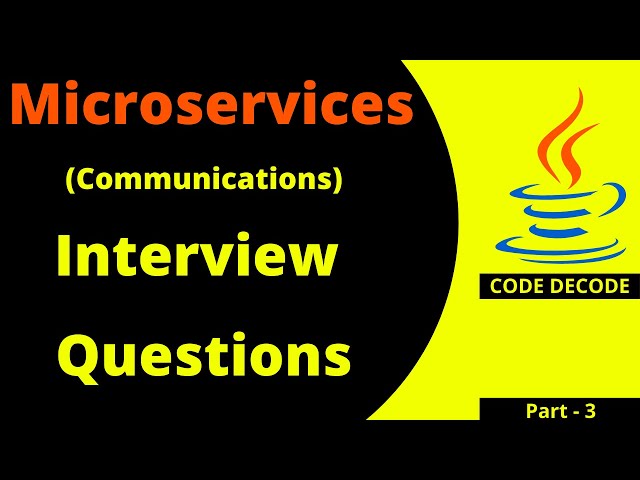 Asynchronous communication in Microservices Interview Questions and Answers | Part -3 | Code Decode