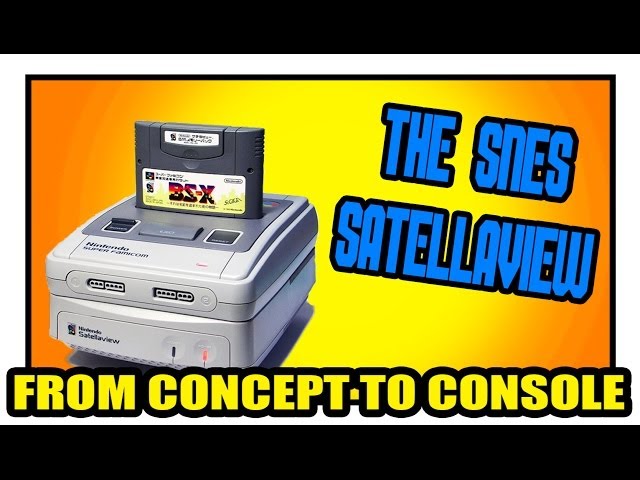 The SNES Satellaview - Unreleased SNES Add On - From Concept to Console