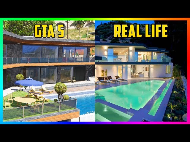 Finding Michael's Mansion, Franklin's Hillside House & Trevor's Trailer IN REAL LIFE! (GTA 5)