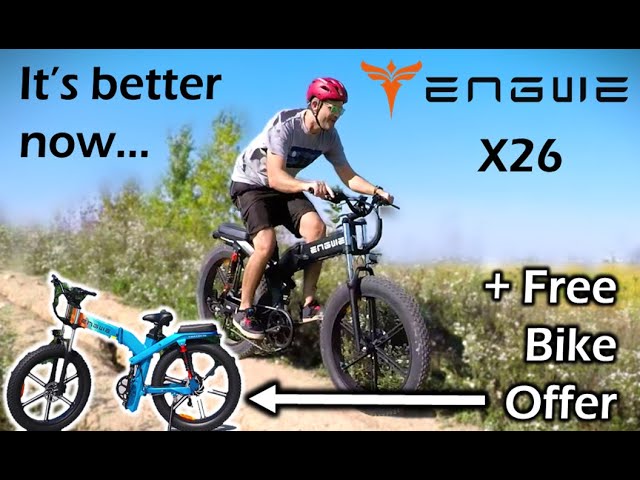 Engwe X26 UPGRADED!...Updated Design + Mods = The Ultimate Fat Tire E-Bike