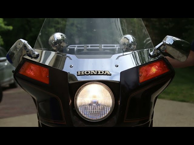 You won't believe how good this 1981 Honda Gl1100 Interstate is