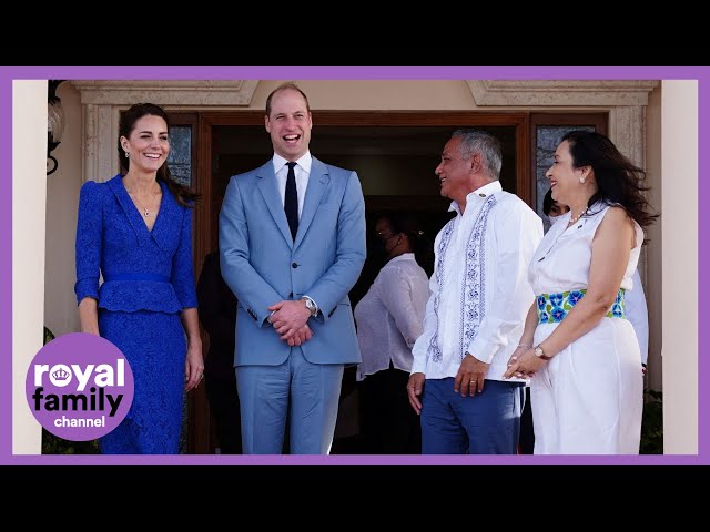 Will and Kate Arrive in Belize for Caribbean Tour