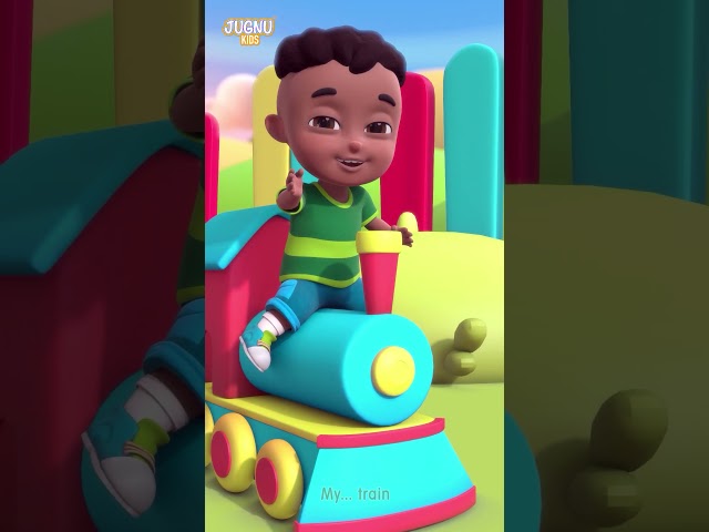 The Wheels On the Train, Taxi & More Vehicle Songs & Rhymes for Kids #shorts #trending #viral