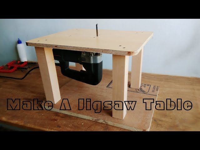 Homemade Jigsaw Table Machine || DIY  Jigsaw Table