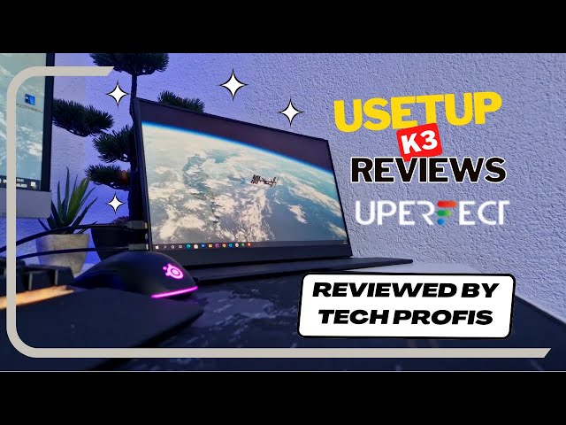 UPERFECT USETUP K3 Portable monitor reviewed by @Tech-Profis