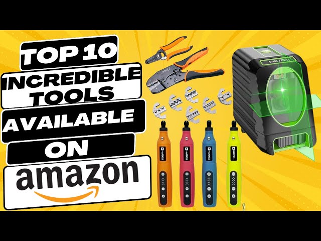 "Top 10 Must-Have Amazon Tools That Will Blow Your Mind!"#amazon#top10#tools
