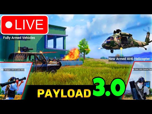 M2O2 vs Tanks+Helicopter🔥PAYLOAD 3.0 LIVE🔴PUBG MOBILE with @NAYEEM2OP