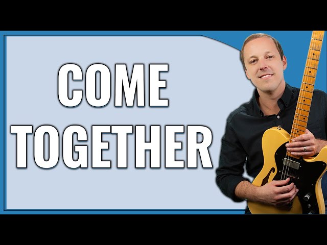 Come Together Guitar Lesson (Beatles)