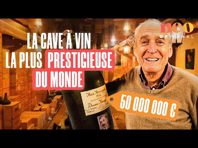 À 82 ans, Michel-Jack Chasseuil possède la cave la plus prestigieuse du monde, estimée à 50M d’euros