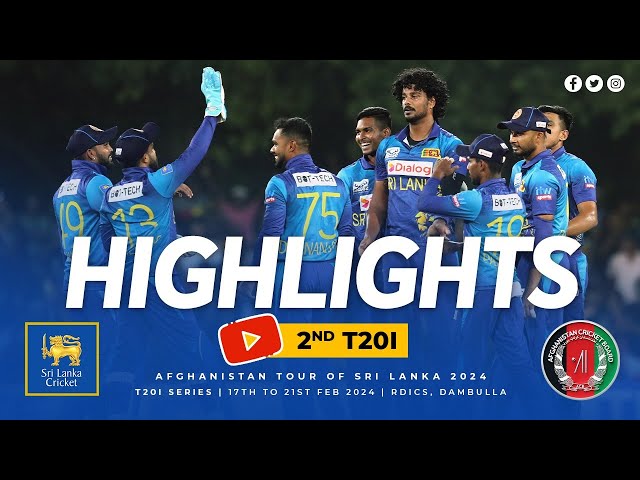 2nd T20I Highlights | Sri Lanka vs Afghanistan | MASSIVE 72-Run Win