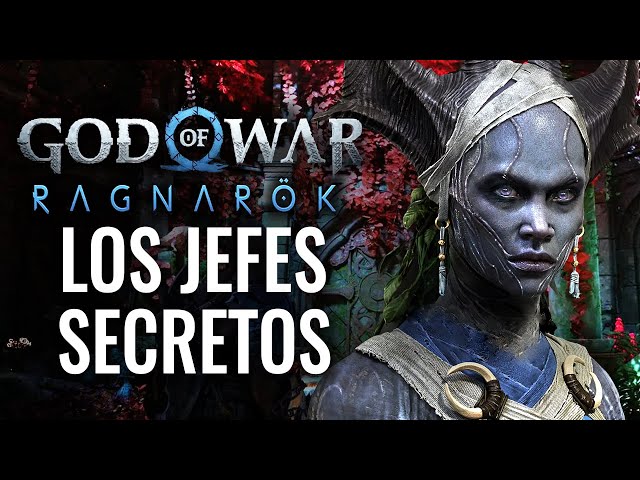 LOS JEFES SECRETOS DE GOD OF WAR  RAGNARÖK + TODOS LOS CUERVOS