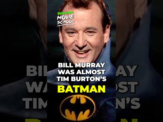 Bill Murray was almost Batman #batman