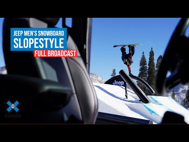 Jeep Men’s Snowboard Slopestyle: FULL COMPETITION | X Games Aspen 2022
