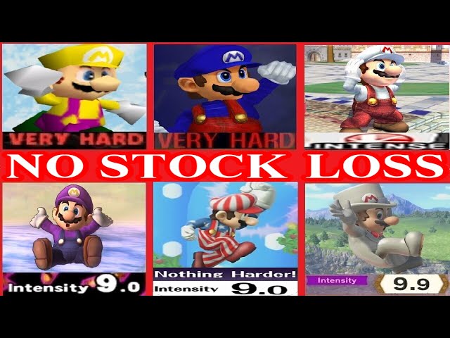 Mario Classic Mode - 64 to Ultimate (Hardest Difficulty) No stock loss