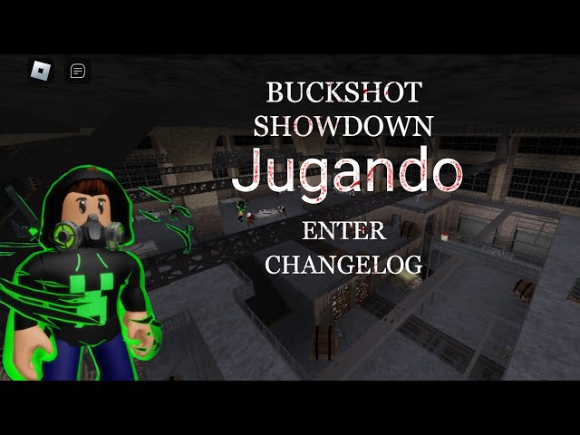 Jugando Buckshot Showdow En Roblox Game play |Rey_953