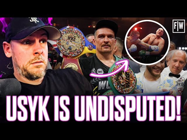 USYK IS UNDISPUTED! | Oleksandr Usyk’s Wins Against Tyson Fury | RING OF FIRE Reactions 🔥