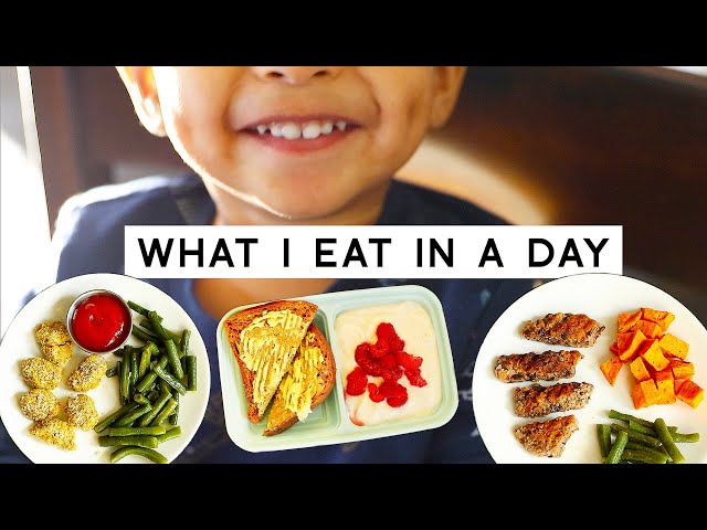 WHAT MY TODDLER EATS IN A DAY (vegan & healthy!) 🥑