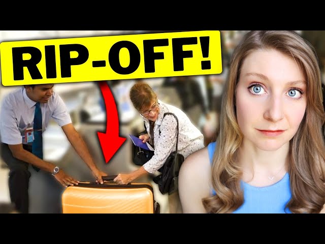4 Secrets for Cheaper Checked Bags | (don't fall for THIS airline scam!)