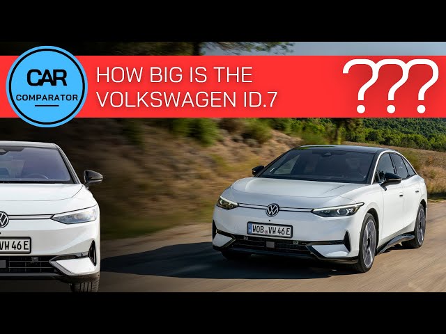 VW ID.7 | Dimensions compared to other cars in REAL scale!