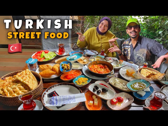 ISTANBUL Street Food Tour - Biggest Kahvalti & Meat Heaven in Turkey