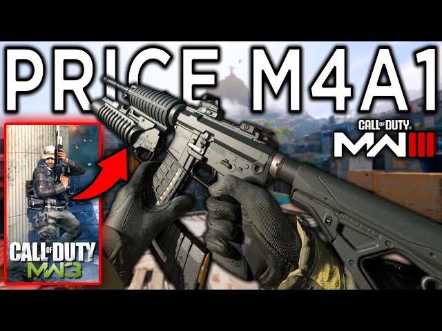 MW3 OG Blood Brothers Price M4A1 in Modern Warfare 3 Multiplayer Gameplay