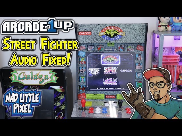 Arcade1Up Street Fighter Audio Issue Fixed! Easy To Do!
