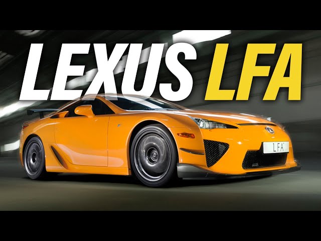 Everything That Made The Lexus LFA So Special
