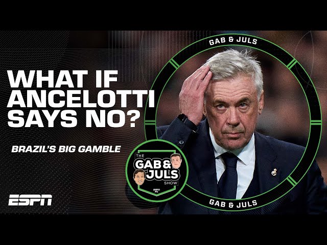 What happens to Brazil if Carlo Ancelotti won’t leave Real Madrid? 😬 | ESPN FC