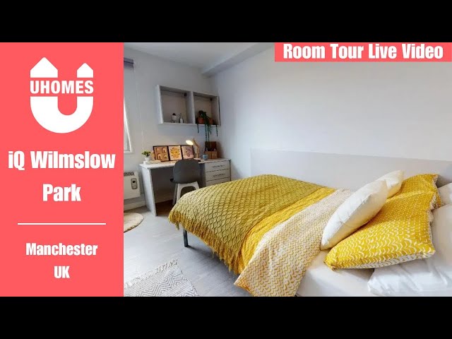 The Comfortable Student Accommodation In Manchester - iQ Wilmslow Park [Room Tour]