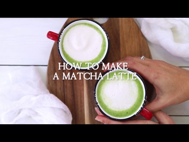 How to make a Matcha Latte