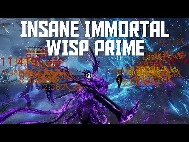 IMMORTAL WISP PRIME BUILD | STEEL PATH | WARFRAME 2024