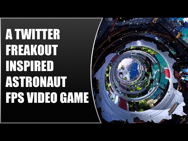 A TWITTER FREAKOUT INSPIRED ASTRONAUT FPS VIDEO GAME