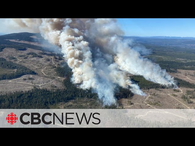 Wildfires prompt evacuation alerts in northern B.C., Alberta