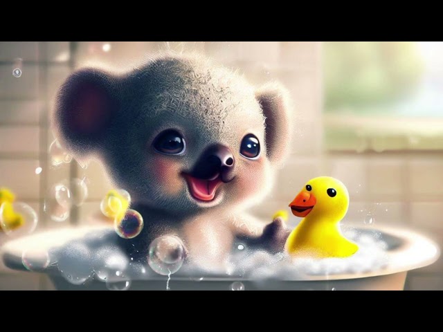 5 MINUTES of Relaxing Music for Kids 🧸 Original Piano Melody 🎹 Bath Time