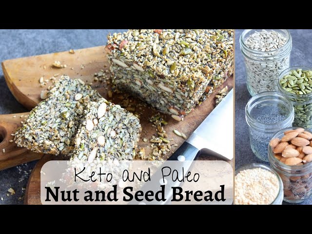 Nut and Seed Bread | paleo | low carb | high protein